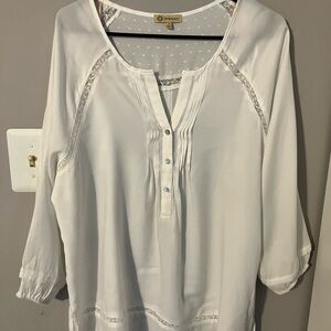 Democracy Ivory Blouse